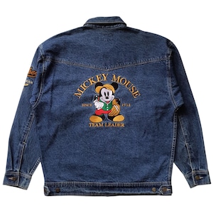 Vintage mickey mouse denim jacket - Etsy 日本