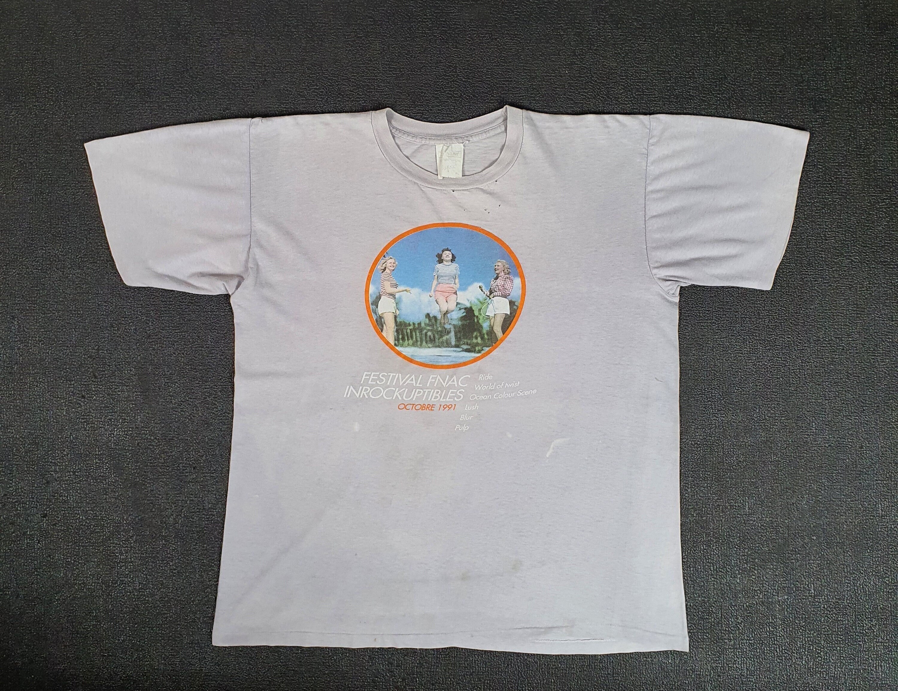 Vintage 1991 RIDE With Lush Blur Pulp Ocean Colour Scene Vintage 1991 RIDE With Lush Blur Pulp Ocean Colour Scene