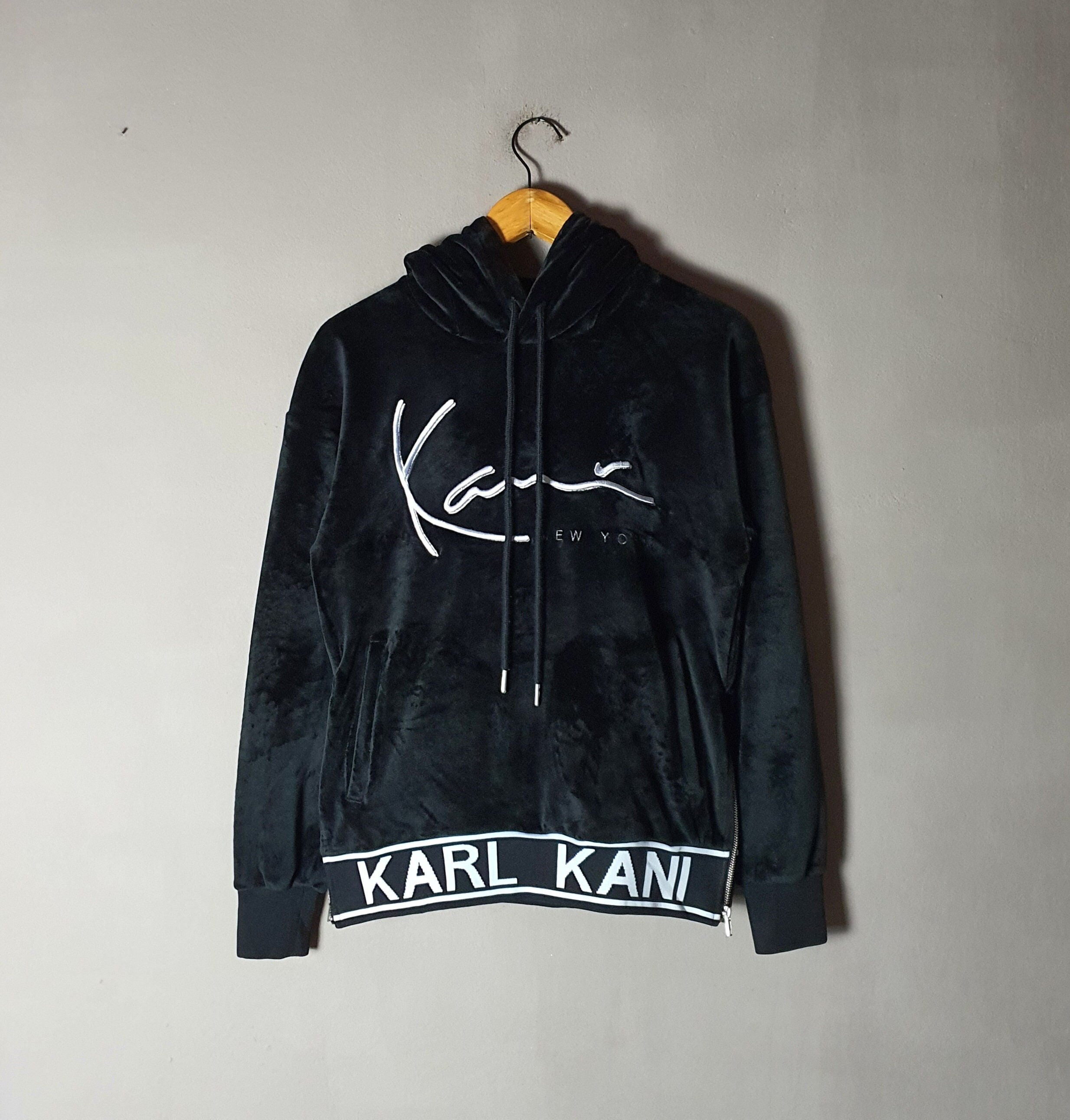 KARL KANI New York Signature Fleece Hoodie Sweater Size XS / - Etsy