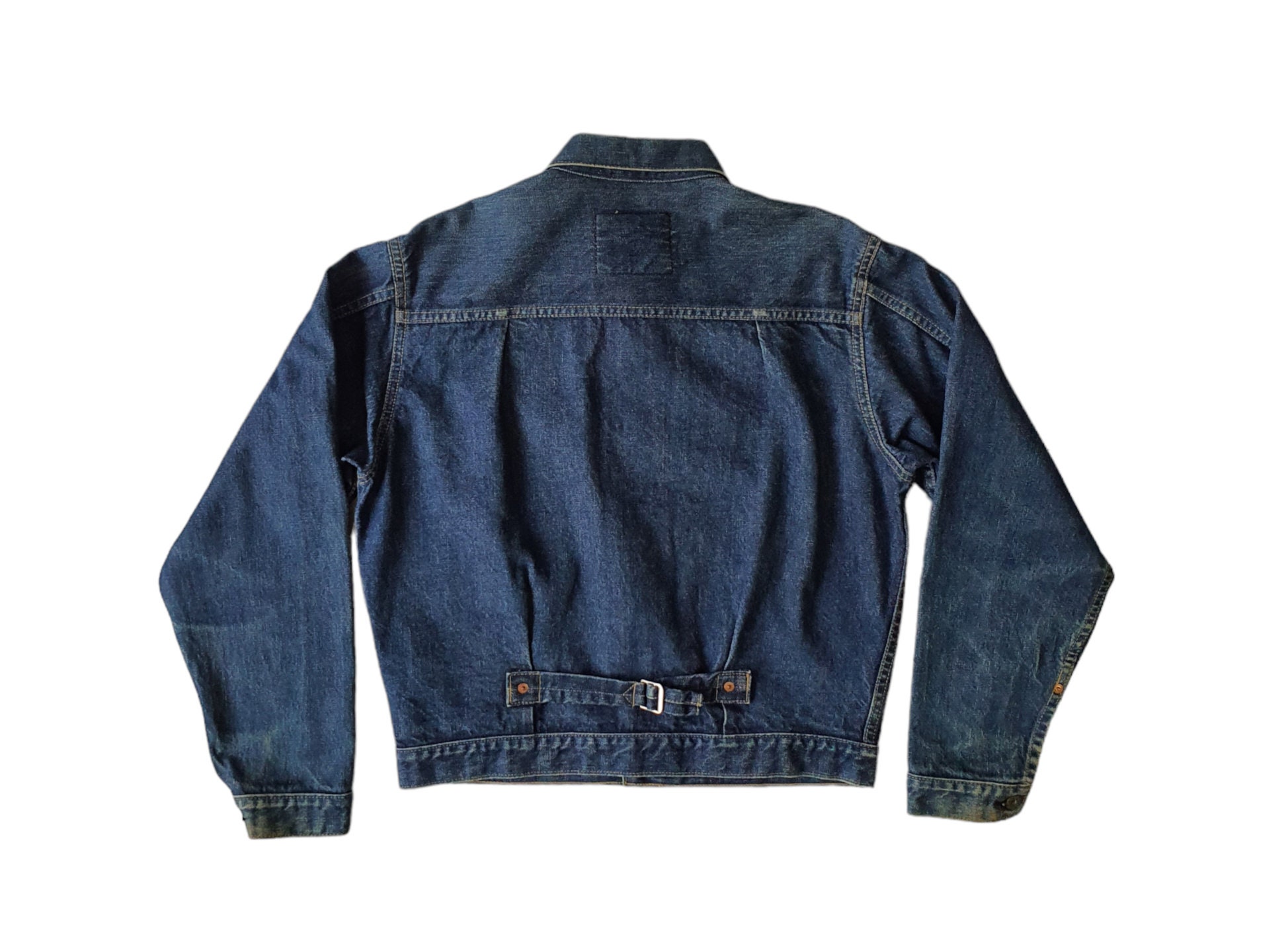 Vintage LEVI'S Type 1 Big E Denim Trucker Jacket Size 38/ M Vintage LEVI'S Type 1 Big E Denim Trucker Jacket Size 38/ M