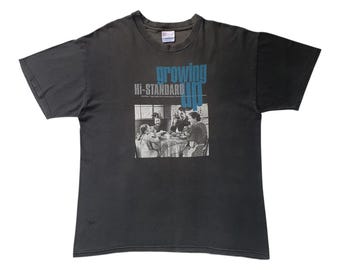 Vintage 90s Hi-standard Tshirt | Hi Standard Soul Punk Band Tee