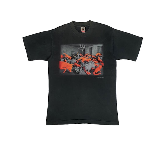 Vintage 1996 SANDY SKOGLUND Fox Games Fotofolio 90s Art T Shirt