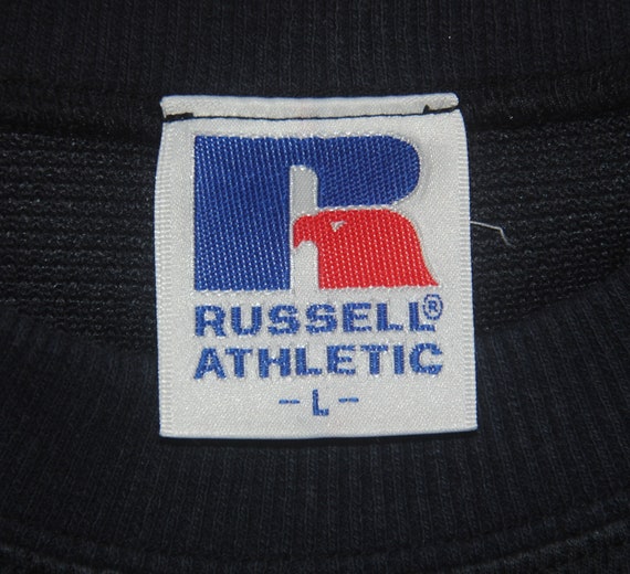 Vintage RUSSELL ATHLETIC USA 90s Shirt T size Lar… - image 5