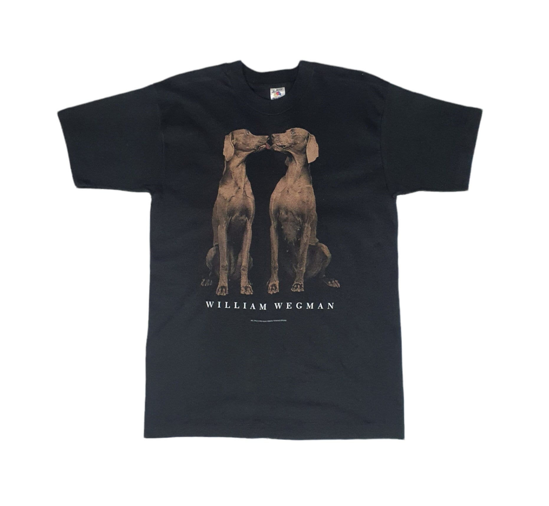 WILLIAM WEGMAN 90s ヴィンテージTシャツ L | escolalf.com.br