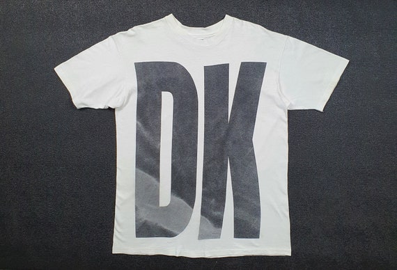 Vintage 80s Donna Karan DKNY New York 1980s T Shirt Size Large Donna Karan New York Fashion Designer Streetwear Big Logo Hanes Label Tee Etsy Canada