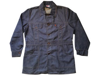 Vintage LEVI'S 507 Type 2 II Selvedge Denim Trucker Jacket Size 38