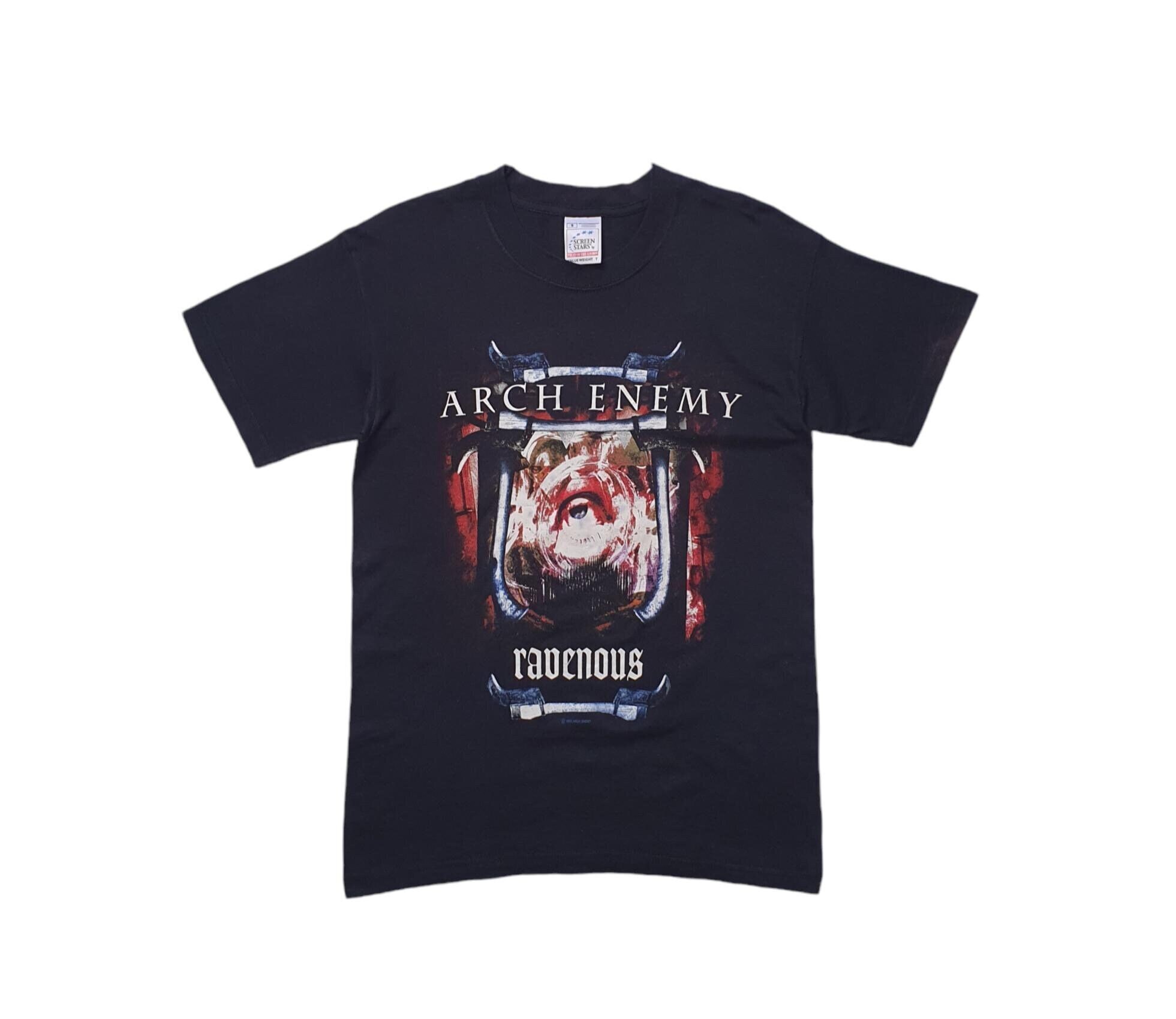 【当時物】ＶＴＧ ARCH ENERMY 2000 SIZE ：【L】 Vintage Arch Enemy Evil Lives Among Us 2009 Rock Band Men\u2019s Black T-shirt  Size M