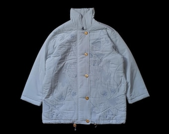 Vintage 90s ALBA ROSA Jacket Coat Free Size / Rare 1990s Japanese