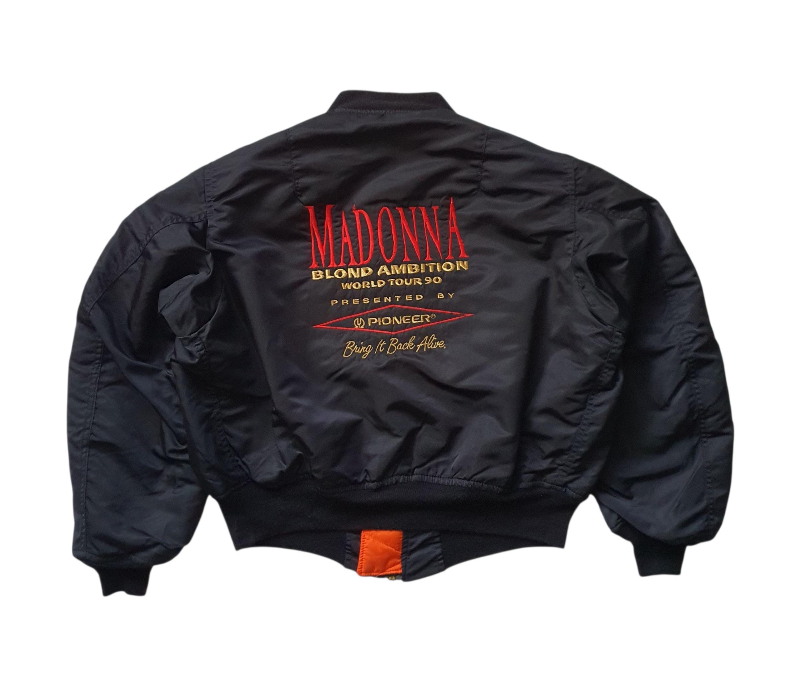 Vintage 1990 MADONNA Blond Ambition World Tour Jacket Size XL