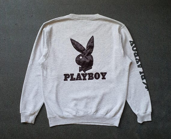 Vintage PLAYBOY Classic From 1990s Sweatshirt Size Large / Vintage