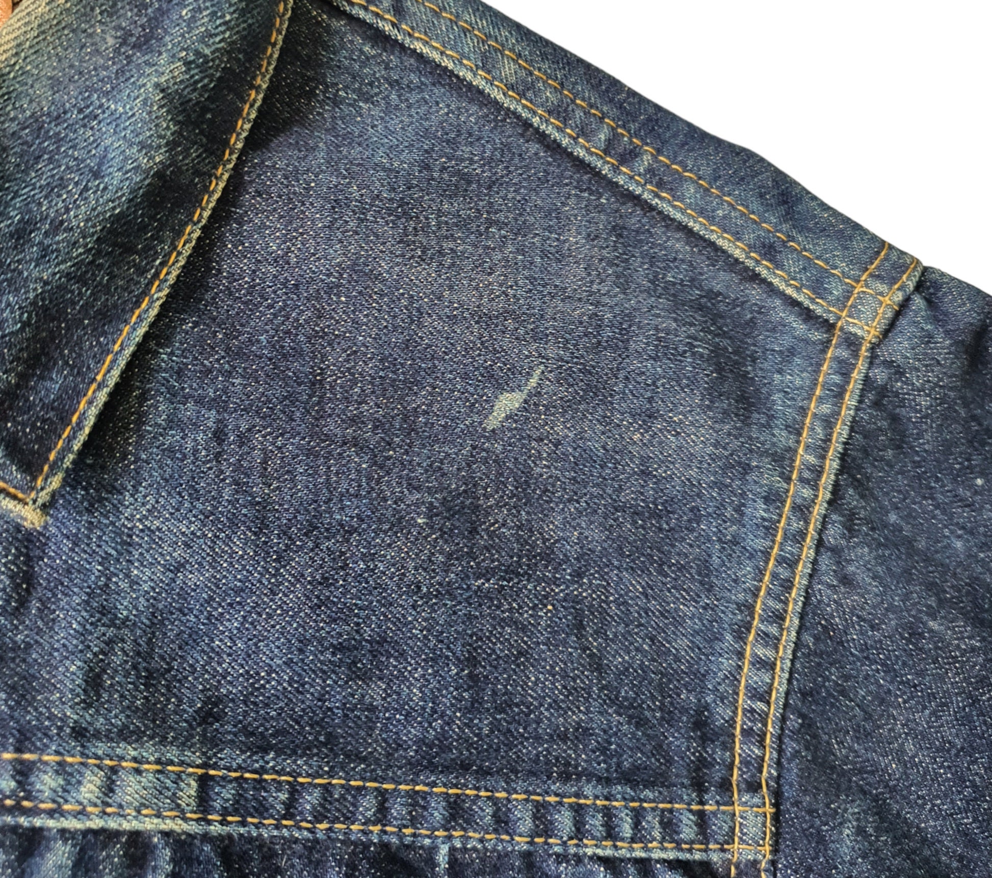 Vintage LEVI'S 507 Type 2 II Selvedge Denim Trucker Jacket Vintage LEVI'S 507 Type 2 II Selvedge Denim Trucker Jacket
