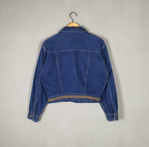 Vintage TRUSSARDI 90s Denim Jeans Jacket Cropped Size 38 / S / 80s 90s  Luxury Designer Fashion Blue Jeans Womens Ladies Streetwear Jacket - Etsy  Denmark