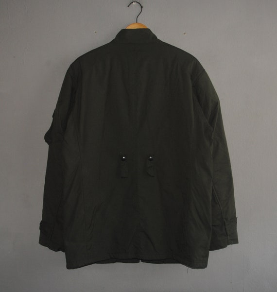 Vintage HAROLD'S GEAR Olive Zipper Jacket Size Large / 90s