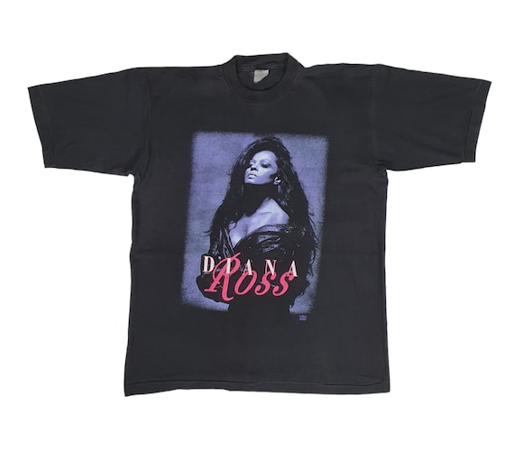 Vintage 90s DIANA ROSS Tour T shirt size X-Large … - image 1