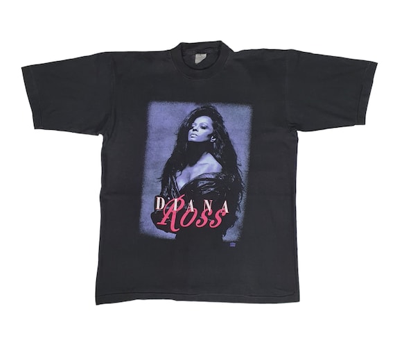 Vintage 90s DIANA ROSS Tour T Shirt Size X-large / Rare 90s