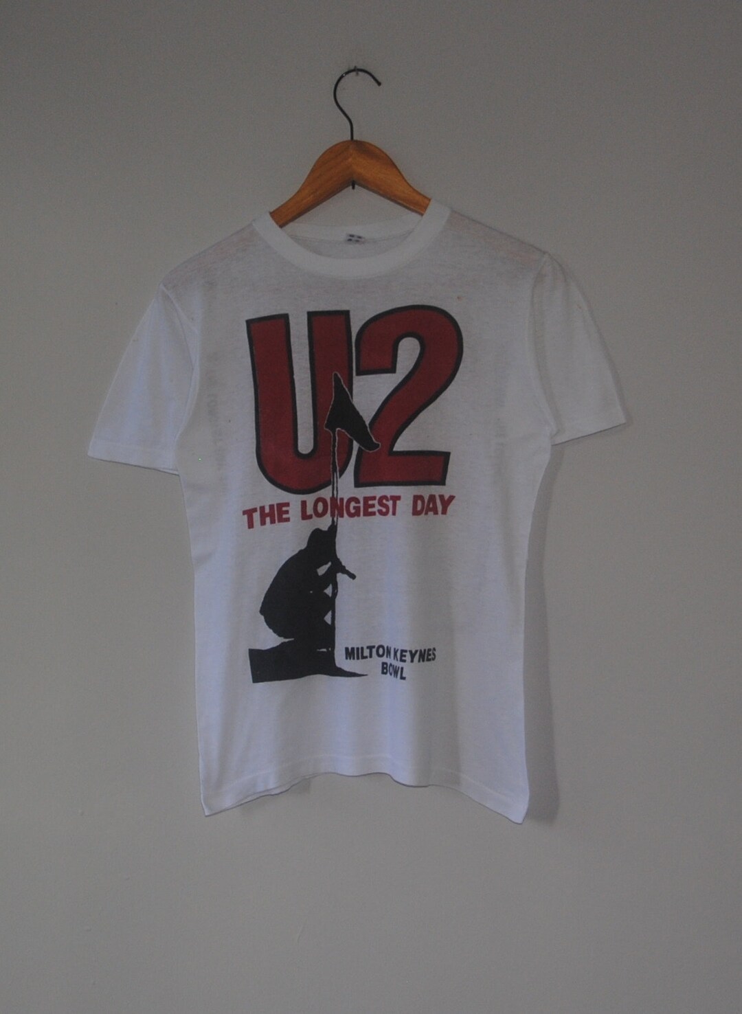 80s U2 WAR Tシャツ VINTAGE REAL 80s U2 War tee t shirt Forty Seconds Inc. fits