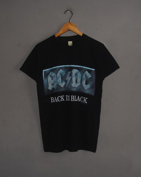 上品な ヴィンテージ ACDC 1990-1991 ワールド ツアー バック イン ミュージシャン