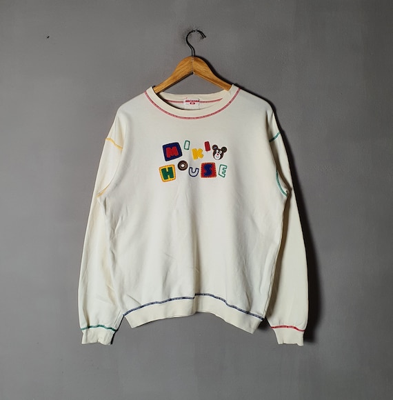 Vintage MIKI HOUSE 1990s Sweatshirt Size Medium / 1990s Japanese 