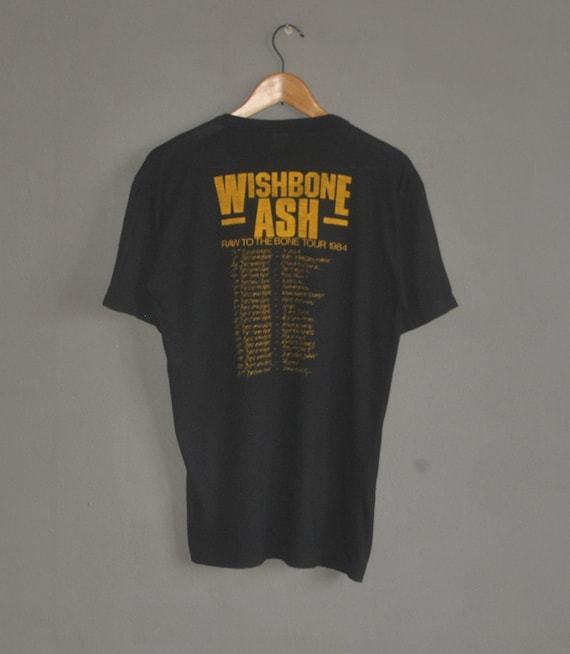Vintage 1984 WISHBONE ASH Raw To The Bone Tour T … - image 2