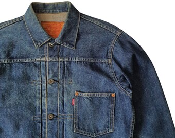 Vintage LEVI'S Type 1 Big E Denim Trucker Jacket Size 38/ M Vintage LEVI'S Type 1 Big E Denim Trucker Jacket Size 38/ M