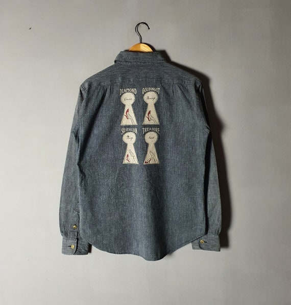 GANGSTERVILLE Japan Men's Button up Long Sleeve Shirt Size - Etsy