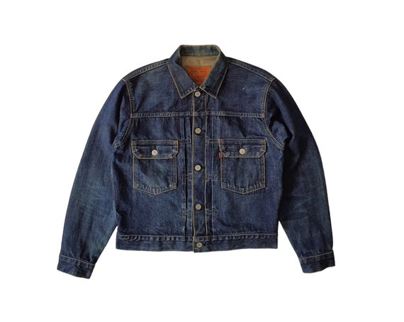 Vintage LEVI'S 507 Type 2 II Selvedge Denim Trucker Jacket Vintage LEVI'S 507 Type 2 II Selvedge Denim Trucker Jacket