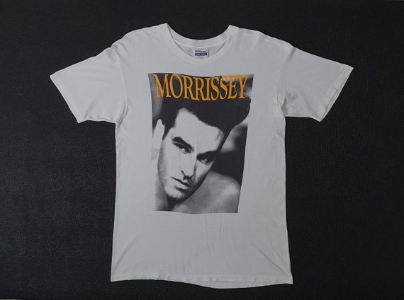 Vintage 1991 MORRISSEY T Shirt Size M-L / 80s 90s the Smiths Post 
