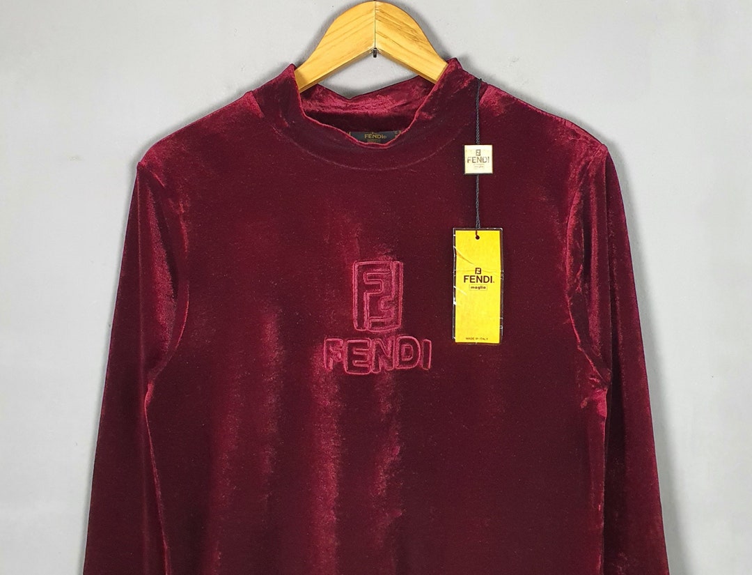 FENDI フェンディ ズッカ柄 Tシャツ カットソー ヴィンテージ
