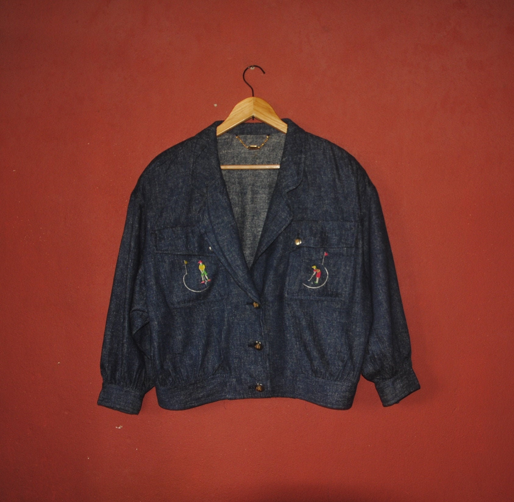 Louis Vuitton Monogram Denim Jacket - Size 40 ○ Labellov ○ Buy and Sell  Authentic Luxury