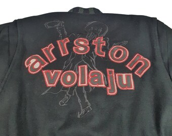 Vintage ARRSTON VOLAJU by Kohshin Satoh 80s Varsity Jacket Vintage ARRSTON VOLAJU by Kohshin Satoh 80s Varsity Jacket