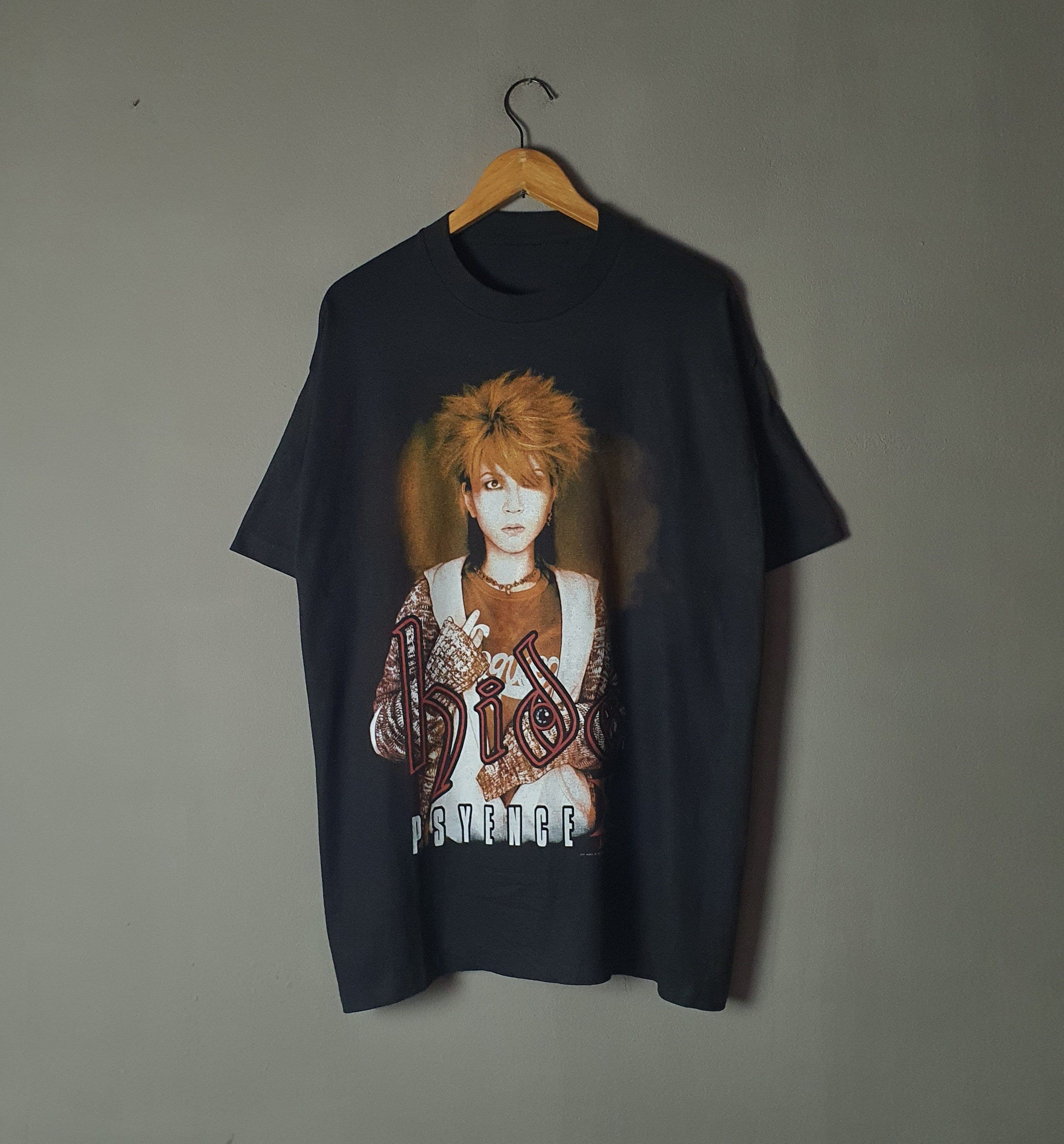Vintage 1997 X JAPAN Hide Psyence Promo T Shirt Size L-XL