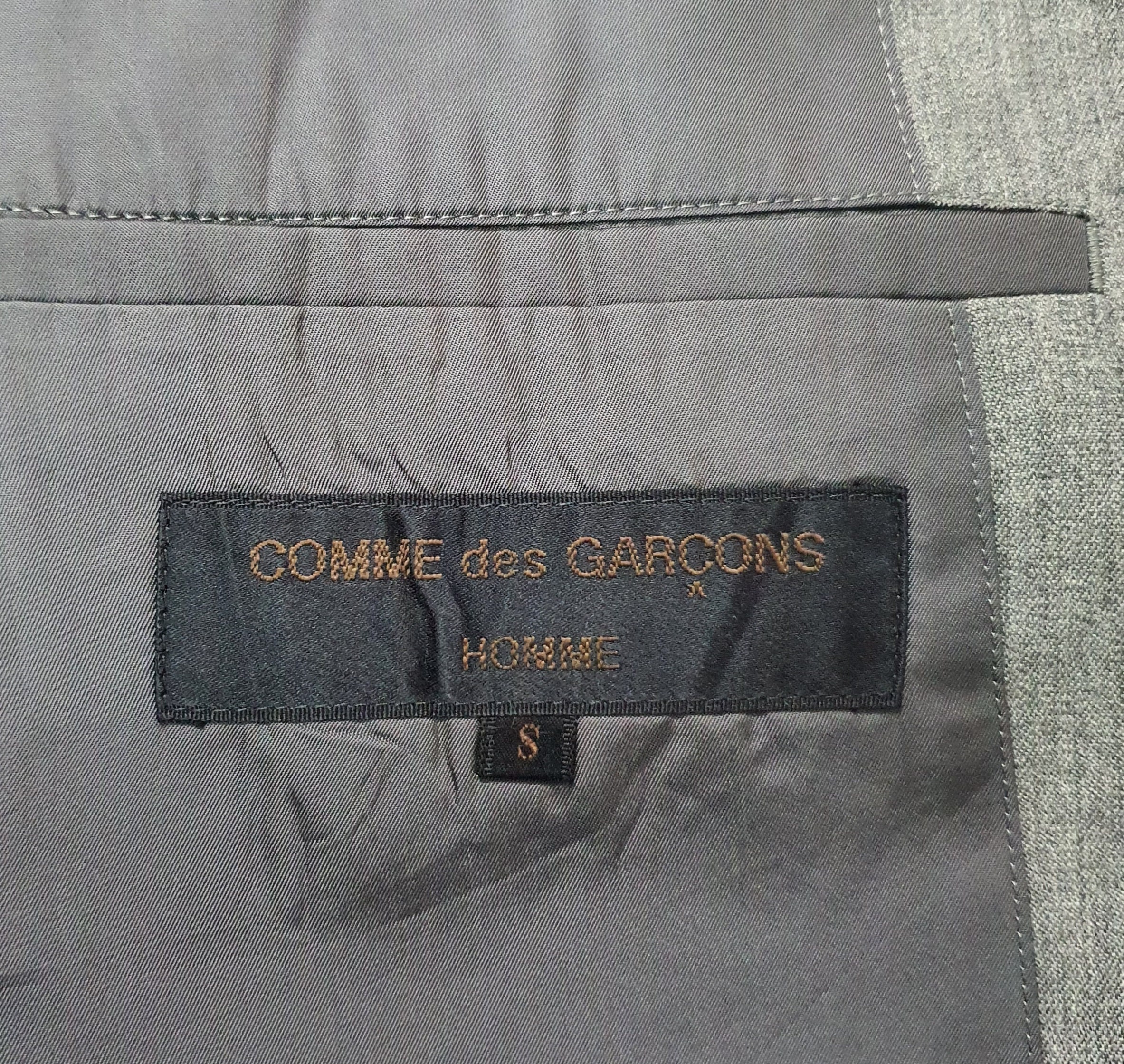 1994 Comme Des Garcons CDG Vintage AD1994 Gray Blazer Coat Size