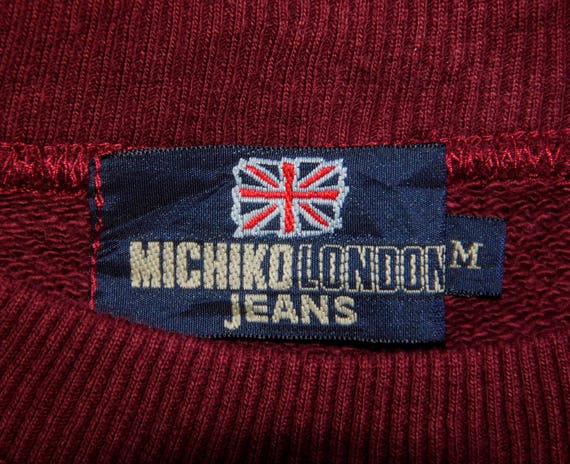 Jahrgang Michiko Koshino Jeans London 1990er Jahre Sweatshirt Etsy