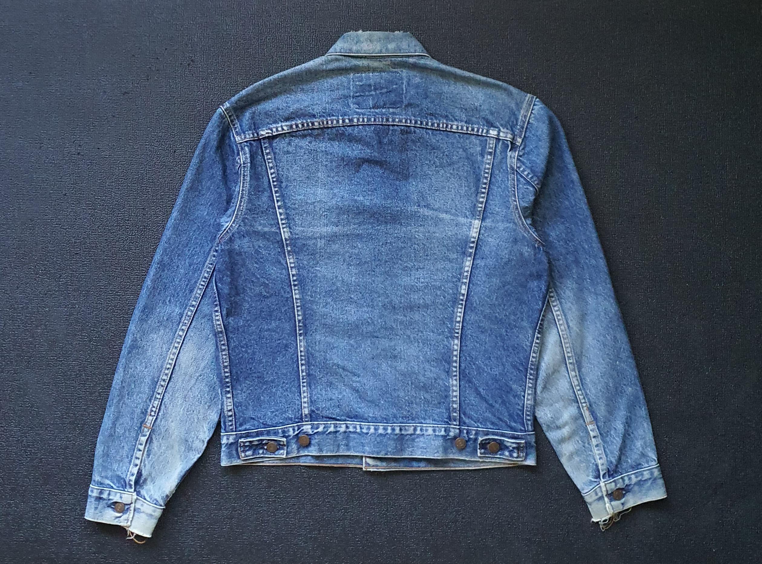 Vintage 90s LEVI'S Denim Jacket Size 38 /M / 1990s Levis 70506