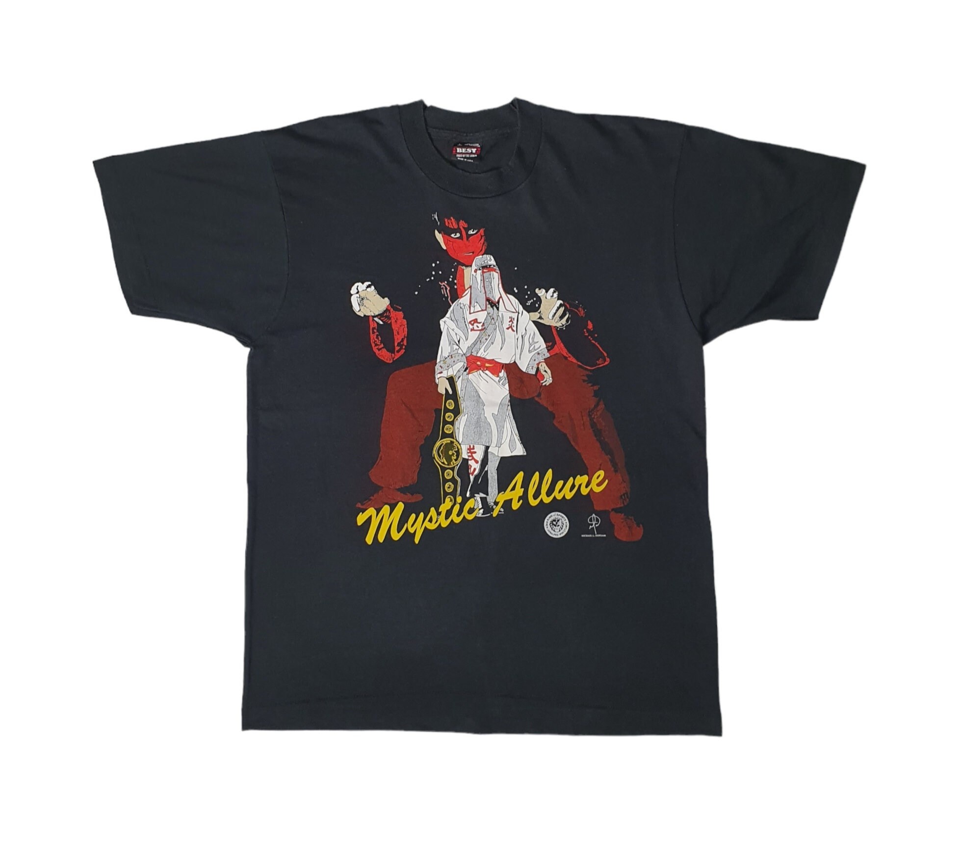 Buy Vintage KEIJI MUTOH / Great Muta Mystic Allure T Shirt Size L 