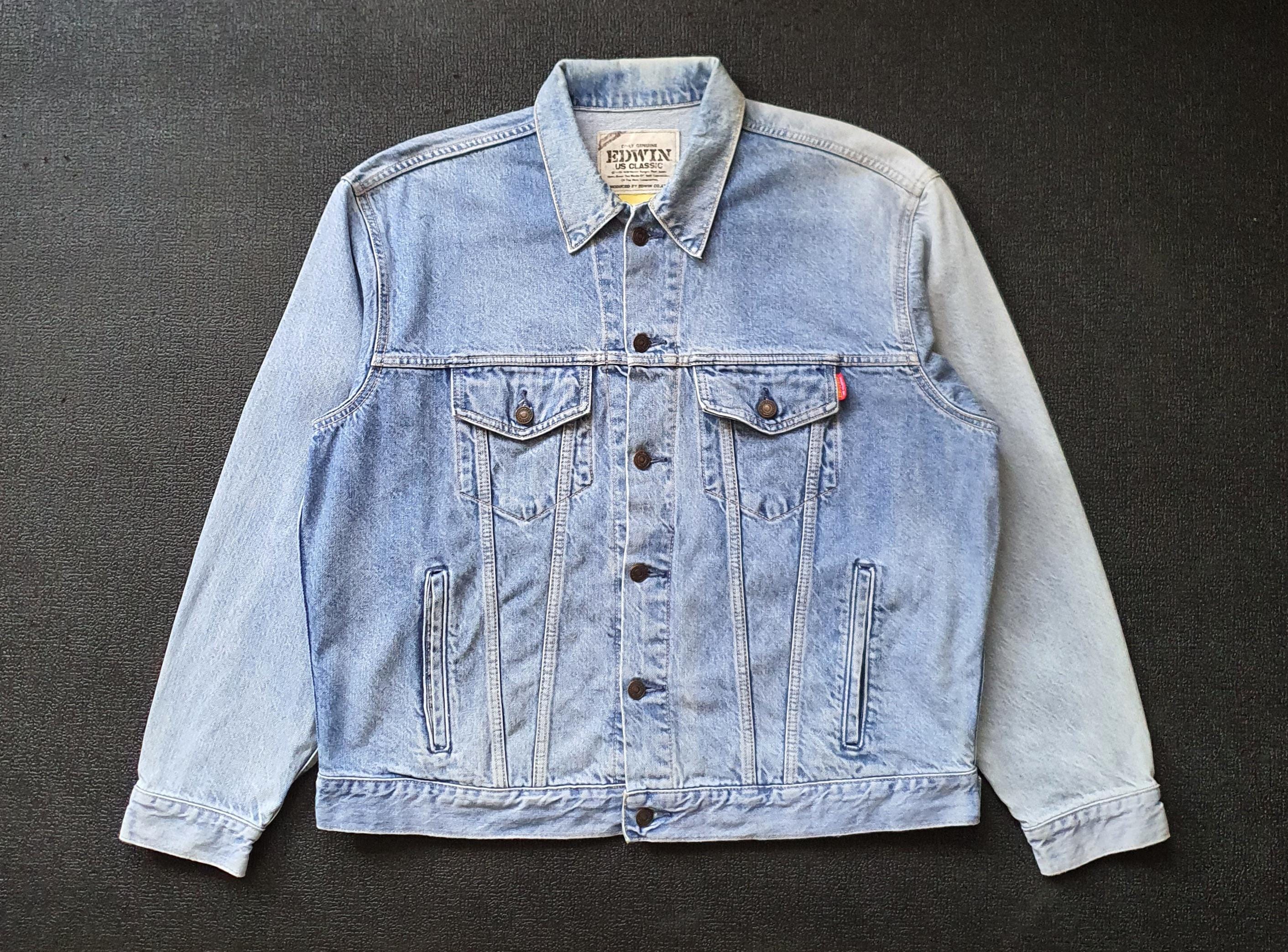 ヴィンテージ 90年代 EDWIN デニムジャケット サイズ L～XL / 1990年代 