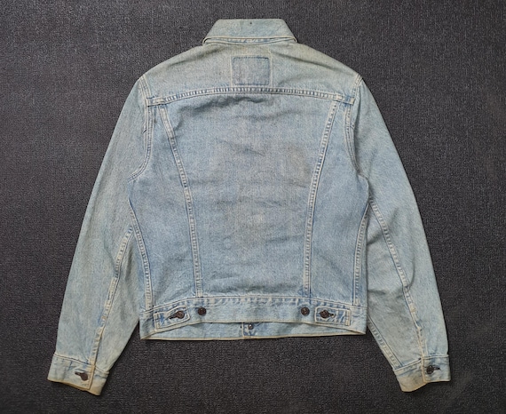 Vintage LEVI'S 557 90s Denim Trucker Jacket Size 38 1990s
