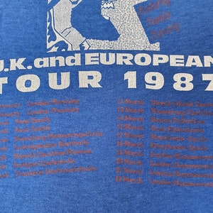 Vintage 1987 MAZE Featuring Frankie Beverly UK / European Tour T Shirt ...