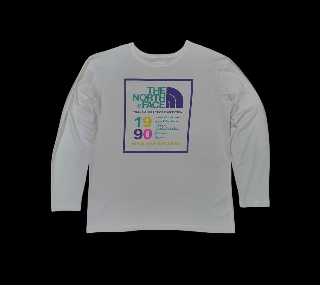 Vintage 1990 THE NORTH FACE Trans-antarctica Expedition Long Vintage 1990 THE NORTH FACE Trans-antarctica Expedition Long