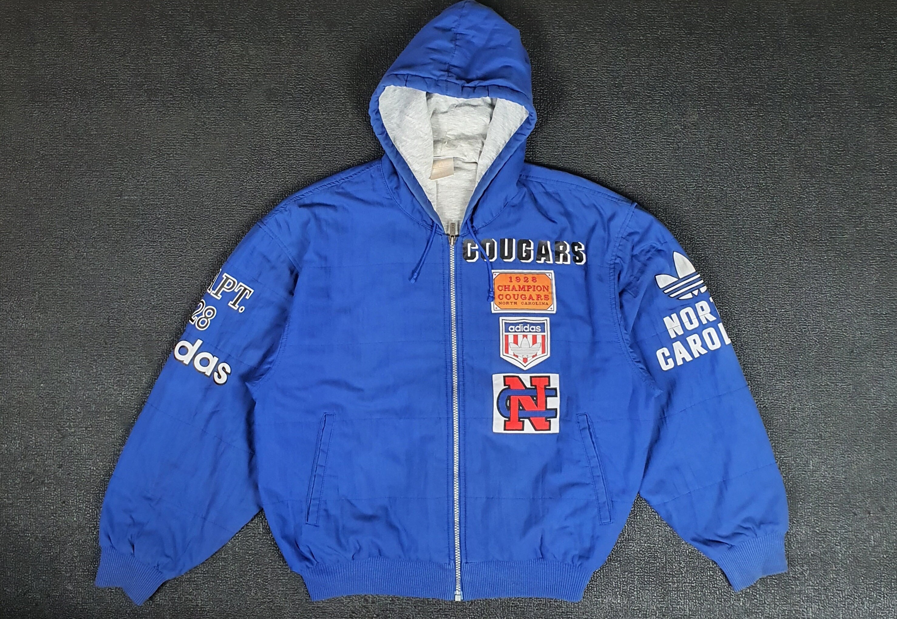 Vintage ADIDAS North Carolina Cougars 1928 Champion 1990s