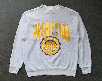 Vintage Nike Washington Huskies Sweatshirt, Xxlarge Purple