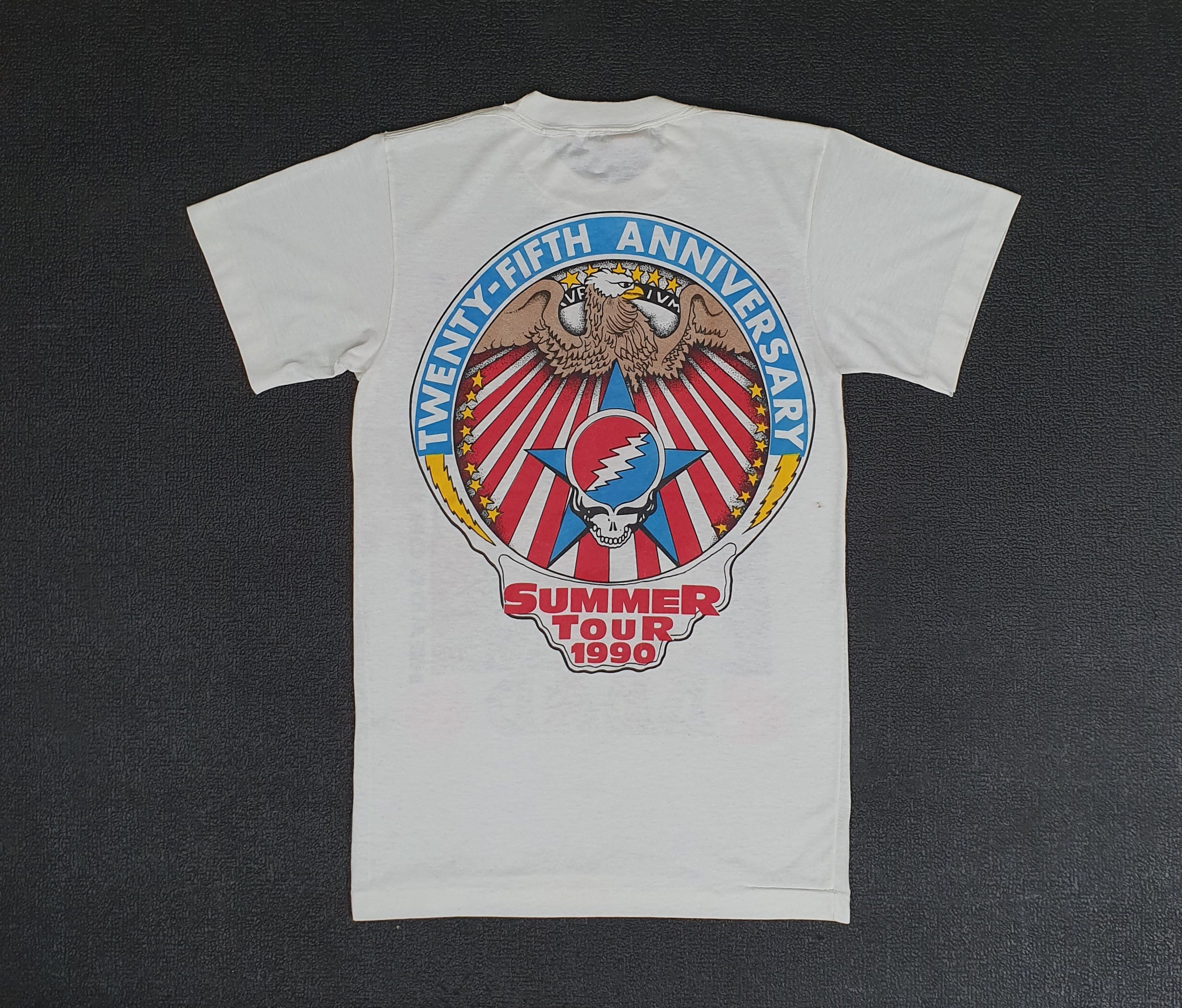Vintage 1990 GRATEFUL DEAD Heads on Tour T Shirt Size XS-S Vintage 1990 GRATEFUL DEAD Heads on Tour T Shirt Size XS-S