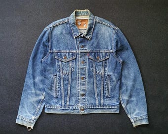 Vintage Levi's Trucker Denim Jacket 70550 - Levi Strauss Jeans