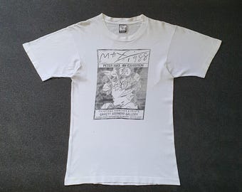 Vintage 1992 PETER MAX 1988 an Exhibition Art Collection T