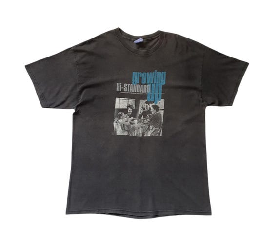 Vintage 1996 Hi-standard Growing up US Tour T Shirt Size XL