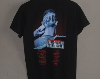 ACDCツアー 1991 ヴィンテージ Tシャツ XL Vintage AC/DC 1991 Teachers Pet Concert Tour Shirt Original