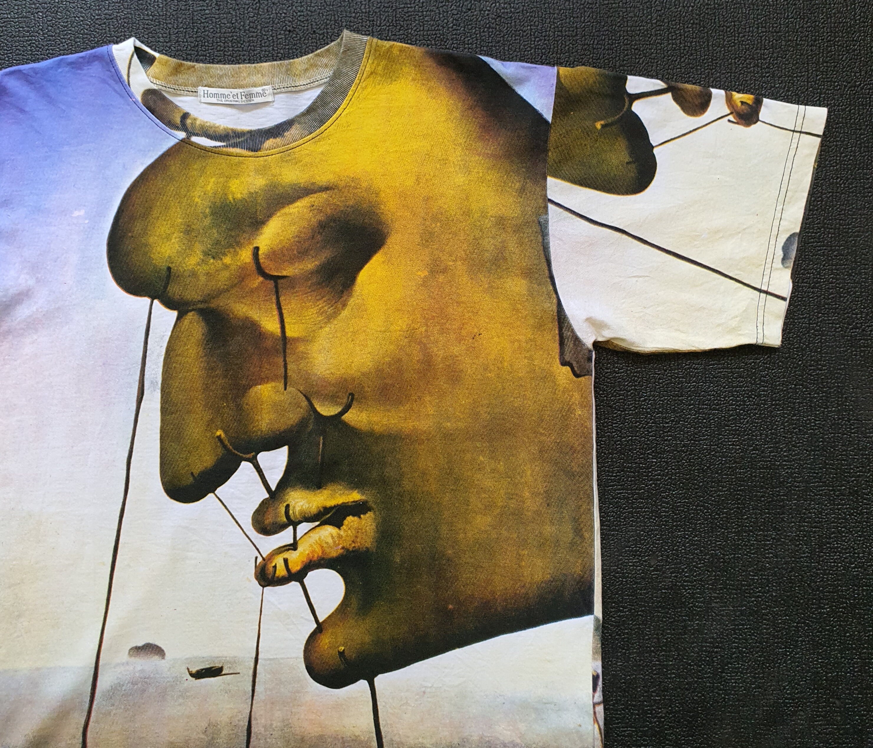 Vintage 90's Salvador Dali Art T Shirt XL | eBay