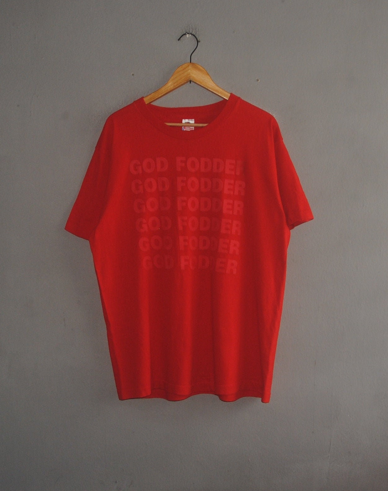 Vintage Ned's Atomic Dustbin God Fodder 1991 Promo T Shirt