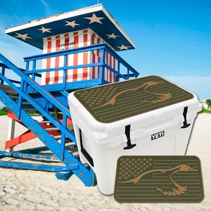 SeaDek Cooler Pad YETI Tundra  US Flag Duck OG-T