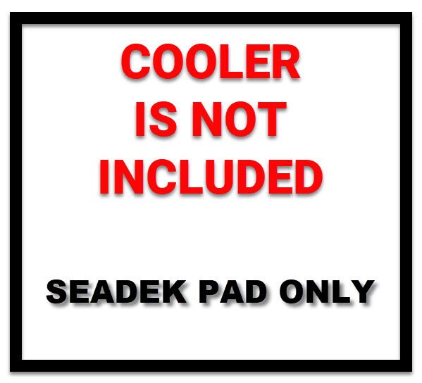 SeaDek Pad Top fits YETI Loadout Bucket Accessories - Blank - SC/DG